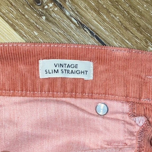 J. Crew Women’s Vintage Slim-Straight Corduroy Pants |Size 25 | Boho Y2K - Picture 7 of 11